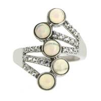 Welo-Opal-Silberring