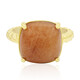 Honig-Jadeit-Silberring (Annette)