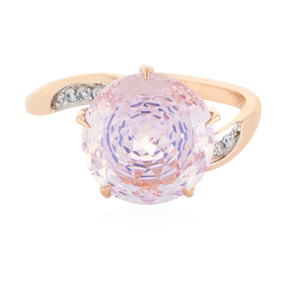 Lilien-Quarz-Goldring (PHANTASIA)