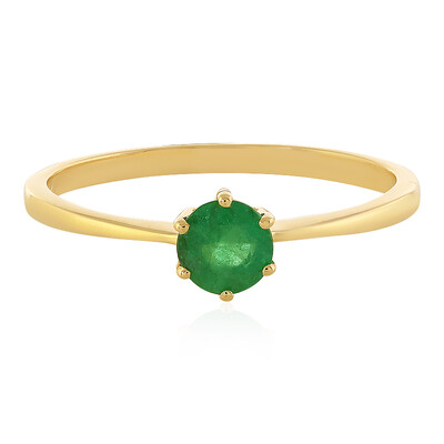 Sambia-Smaragd-Goldring