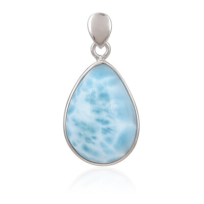 Larimar-Silberanhänger