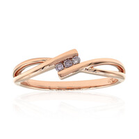 Pinkfarbener I3 Argyle-Brillant-Goldring (Mark Tremonti)
