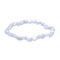 Blauer Band-Achat-Armband