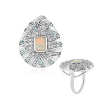 Welo-Opal-Silberring (SAELOCANA)