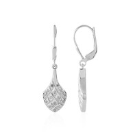 I4 (J) Diamant-Silberohrringe