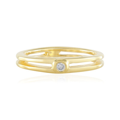 I2 (G) Brillant-Silberring