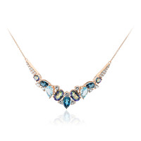 Topas-Silbercollier