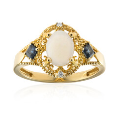 Australischer Opal-Goldring (CIRARI)