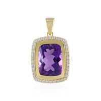 Marokkanischer Amethyst-Silberanhänger