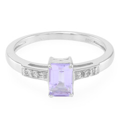 Bolivianischer Amethyst-Silberring