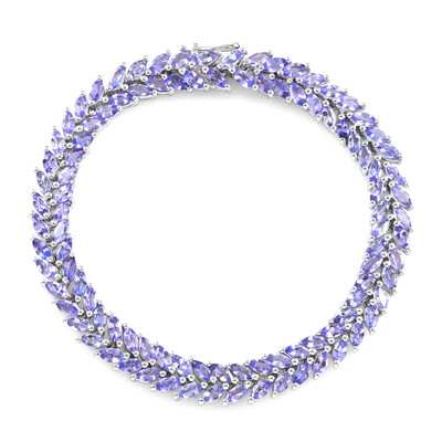 Tansanit-Silberarmband