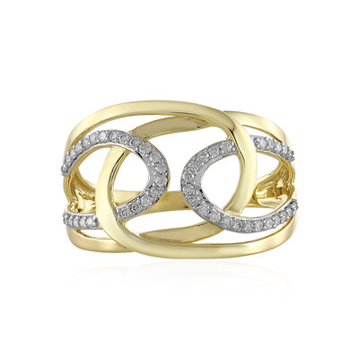 Lupenreiner (F) Brillant-Goldring (LUCENT DIAMONDS)