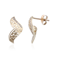 I2 (I) Diamant-Goldohrringe (Ornaments by de Melo)