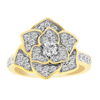 VVS1 (G) Brillant-Goldring