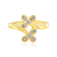 I2 (I) Diamant-Silberring