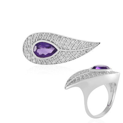 Amethyst-Silberring (de Melo)