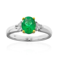 Kolumbianischer Smaragd-Goldring (CIRARI)