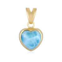 Larimar-Silberanhänger
