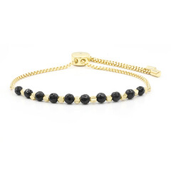 Onyx-Silberarmband