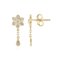 I2 (I) Diamant-Silberohrringe