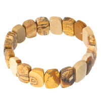 Landschafts-Jaspis-Armband