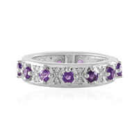 Amethyst-Silberring