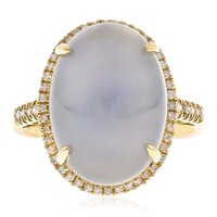 Blauer Mondstein-Goldring (CIRARI)