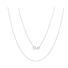Platinhalskette, ca. 50,5 cm, ca. 1,9 g