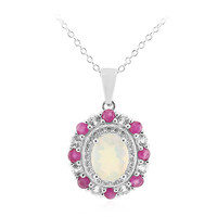 Welo-Opal-Silberhalskette