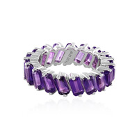 Sibirischer Amethyst-Silberring