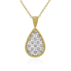 I3 (I) Diamant-Silberhalskette