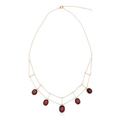 Kongo-Neon-Turmalin-Goldcollier (CIRARI)