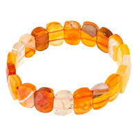 Roter Achat-Armband