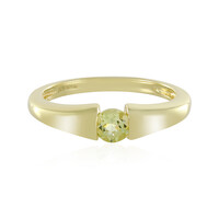 Ouro Verde-Quarz-Silberring