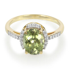 Zultanit-Goldring