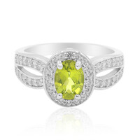 Peridot-Silberring