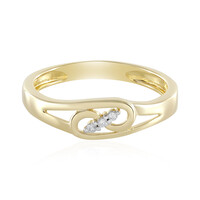 I2 (I) Diamant-Silberring