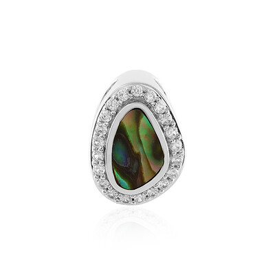 Abalone-Muschel-Silberanhänger (MONOSONO COLLECTION)