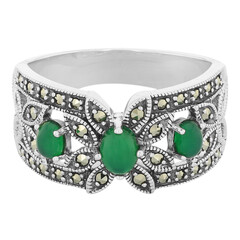 Achat-Silberring