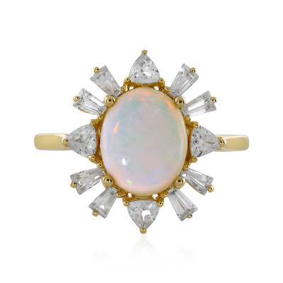 Australischer Opal-Goldring (Adela Gold)