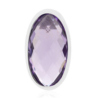 Lavendel-Amethyst-Silberanhänger