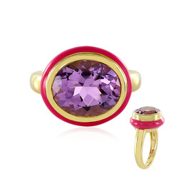 Lavendel-Amethyst-Silberring