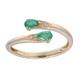 AAA-Sambia-Smaragd-Goldring (CIRARI)