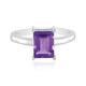 Sibirischer Amethyst-Silberring