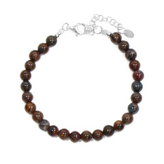 Pietersit-Silberarmband