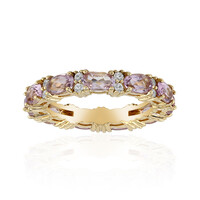 Bolivianischer Amethyst-Silberring