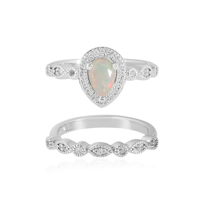 Welo-Opal-Silberringe