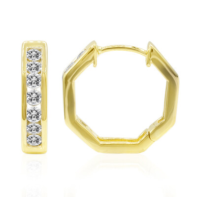 SI1 (G) Brillant-Goldohrringe (Annette)