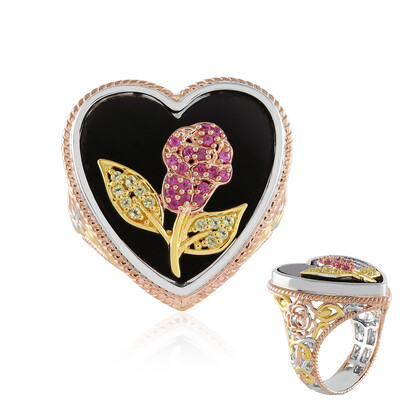 Edelstein-Silberring (Gems en Vogue)