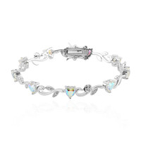 Mondlicht-Quarz-Silberarmband